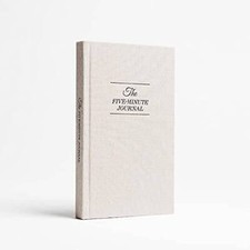 The Five Minute Journal: A Happier You in 5 Minutes a Day - Hardcover - GOOD picture