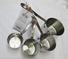 All-Clad 4-Piece Stainless Steel Measuring Cup Set  NEW WITH TAG picture