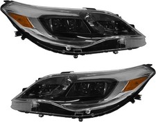 Headlights Assembly Pair for 2013 2018 Toyota Avalon Halogen Projector Head Lamp picture