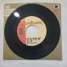 Nino & The Ebb Tides ~ Juke Box Saturday Night/ I'll Fall In Love 45 RPM Record picture