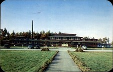 Camp Drum NY Service Club Marks & Fuller, Inc. c1940s-50s Vintage Postcard picture