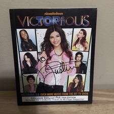 Victorious 3.0: Even More Music from the Hit TV Show Exclusive SIGNED Autograph picture