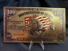 MISPRINT Fallout Brotherhood Of Steel Novelty Bill picture