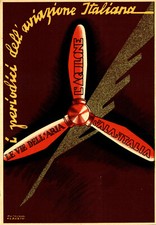 FASCISM - MASTROIANNI - FUTURISM - Italian Aviation Periodicals - SG428 picture