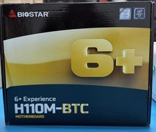 Biostar H110M–BTC  LGA 1151/Socket H4 MicroATX Motherboard picture