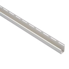 1/2 In. X 1-1/2 In. X 12.6 Ft. White J-Channel picture