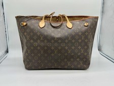 Louis Vuitton Neverfull GM Monogram Tote Bag Large Vintage Brown Authentic ✨ picture