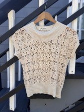 1970s Vintage Knit Top The French Shop Stamford - An Eril Original Size Small picture