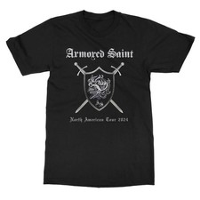 Armored Saint - North American Tour 2024 (Official XL Black Shirt) NEW Anthrax picture