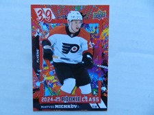 2024-25 Upper Deck Series 2 Rookie Commemorative Class Matvei Michkov #RC-27 Red picture