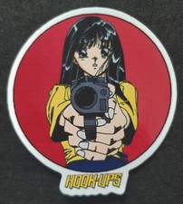 HOOK UPS STICKER VINTAGE 