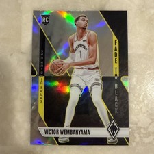2023-24 Panini Phoenix - Fade to Black Victor Wembanyama #11 Silver (RC) picture
