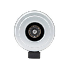 Fantech Inline Centrifugal Duct Fan,10 In. Dia. 45019 Galvanized Steel picture