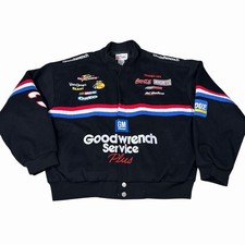 Vintage Dale Earnhardt SR CHASE Racing Jacket XL NASCAR Hamilton RARE #305 #3 picture