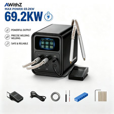 AWithZ P120D 69.2KW Capacitor Spot Welder 6590A 999 Gears for LiFePO4 Battery picture