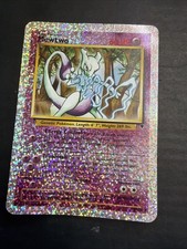 2002 Pokemon Legendary Collection Mewtwo Jumbo Box Topper picture