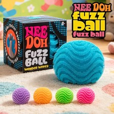 NeeDoh Fuzz Ball Wonder Waves Squishy Stress Ball Nee Doh Fuzzball New picture