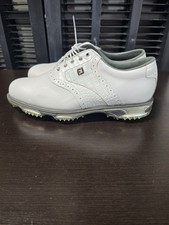 FootJoy DryJoys Tour 53673 Men’s Golf Shoes 10.5 W White New No Box picture