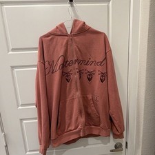 Travis Scott Cactus Jack Pink Hoodie Size L Zipper Jacket Travis Scott Hoodie picture