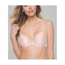 NWOT Soma 36DD Vanishing 360 Unlined Perfect Cover Front Close Bra Pink 112319 picture