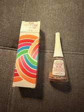 1970s Avon Oyster Pearl Nail Enamel .5 oz Boxed Vintage Beauty Collectible picture