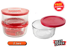 Pyrex Simply Store 4 Cup Glass Bowl Value Pack, Set of 2 -  picture