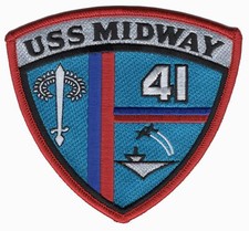 CV-41 USS Midway Patch picture