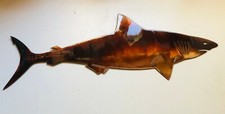 Shark - Metal Wall Art - Copper 48
