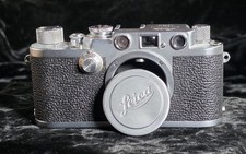 Vintage Leica IIIf Chrome Rangefinder Camera Body 655105 Wetzlar Screw Mount picture