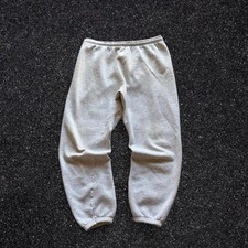Vintage 60s Gray Heather Sweatpants Mens Joggers Elastic Waist Cuffs Athletic picture