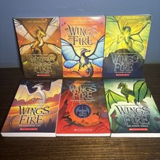 Wings of Fire Arc 3 Complete 6 Book Set NEW 11 12 13 14 15 & Winglets Quartet picture