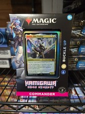 MTG Kamigawa Neon Dynasty - BUCKLE UP. COMMANDER. NIB. . EDH picture