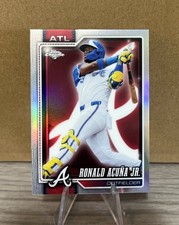 2026 Topps Chrome Lightboard Refractor Ronald Acuna Jr #124 SP SSP Braves picture