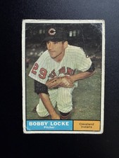 1961 Topps - High # Bobby Locke #537 Low Grade picture