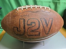 VINTAGE 1950s/1960s Spalding 336 J2V Official Leather Football picture