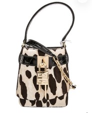 Givenchy Mini Shark Lock Ponyhair Top Handle Bag w/ Tags picture