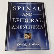 Spinal and Epidural Anesthesia Wong Cynthia McGraw Hill Medical Hardback picture