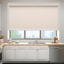 Changsahde CUSTOM Cordless Roller Shades Free-Stop Blackout Roller Blinds picture
