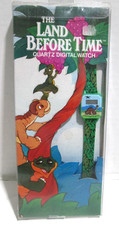 THE LAND BEFORE TIME VINTAGE DIGITAL WRIST WATCH RARE IN ORIGINAL BOX GRAIL ITEM picture