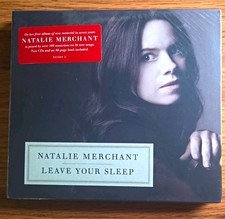 Natalie Merchant Leave Your Sleep CD 2-Disc Set Brand New Sealed picture