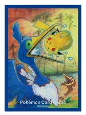 Tomokazu Cramorant & Pikachu Individual Card Sleeve Pokemon Center Japan picture