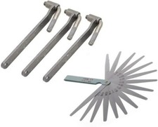 Motorcycle Engine Valve Adjustment Tool Valve Screw Wrench 8-10mm + Feeler Gauge picture