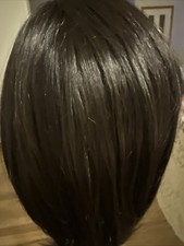 Lace Dark Brown    Lace Front Wig Standard  16”  Straight So Soft. Nice 120 picture