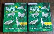Volume 1 And 2- Big Ideas Math Modeling Real Life South Carolina Edition Grade 3 picture