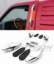 2pc LED Amber Lighted Chrome Metal Grab Handles Ford Centurion 1980-96 J&J Style picture