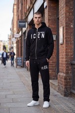 🖤 DSQUARED2 ICON Complete Suit - Tracksuit Black - Size L / Size L picture
