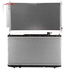 Radiator & AC Condenser Cooling Kit For 2013-2017 Honda Accord 2.4L 3.5L picture