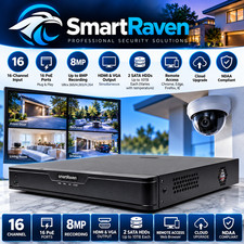 16-Channel NDAA-Compliant Network Video Recorder – 16-Port PoE – Up to 8MP picture