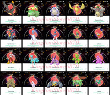 TRADE♻️GO—All Pokémon from Mega Raid—Mega Evolution Special Background—Digital♻️ picture