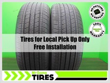 2 235/55R20 USED TIRES GOODYEAR EAGLE TOURING 7.8/32 TREAD 102V picture